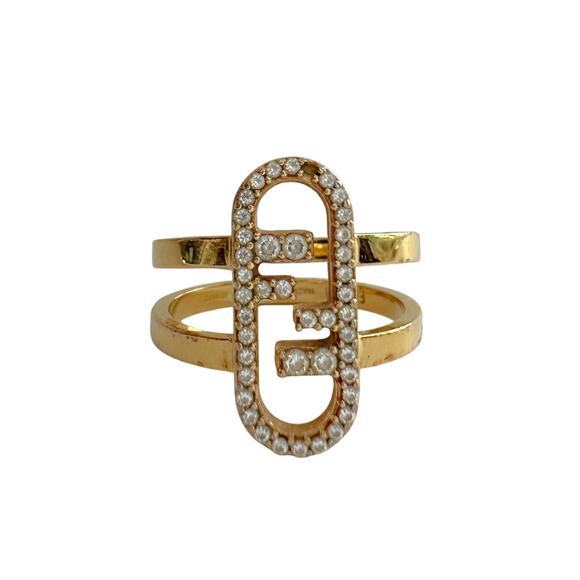 FENDI O'Lock Ring in magnetic close box - Size 6 - Picture 7 of 16